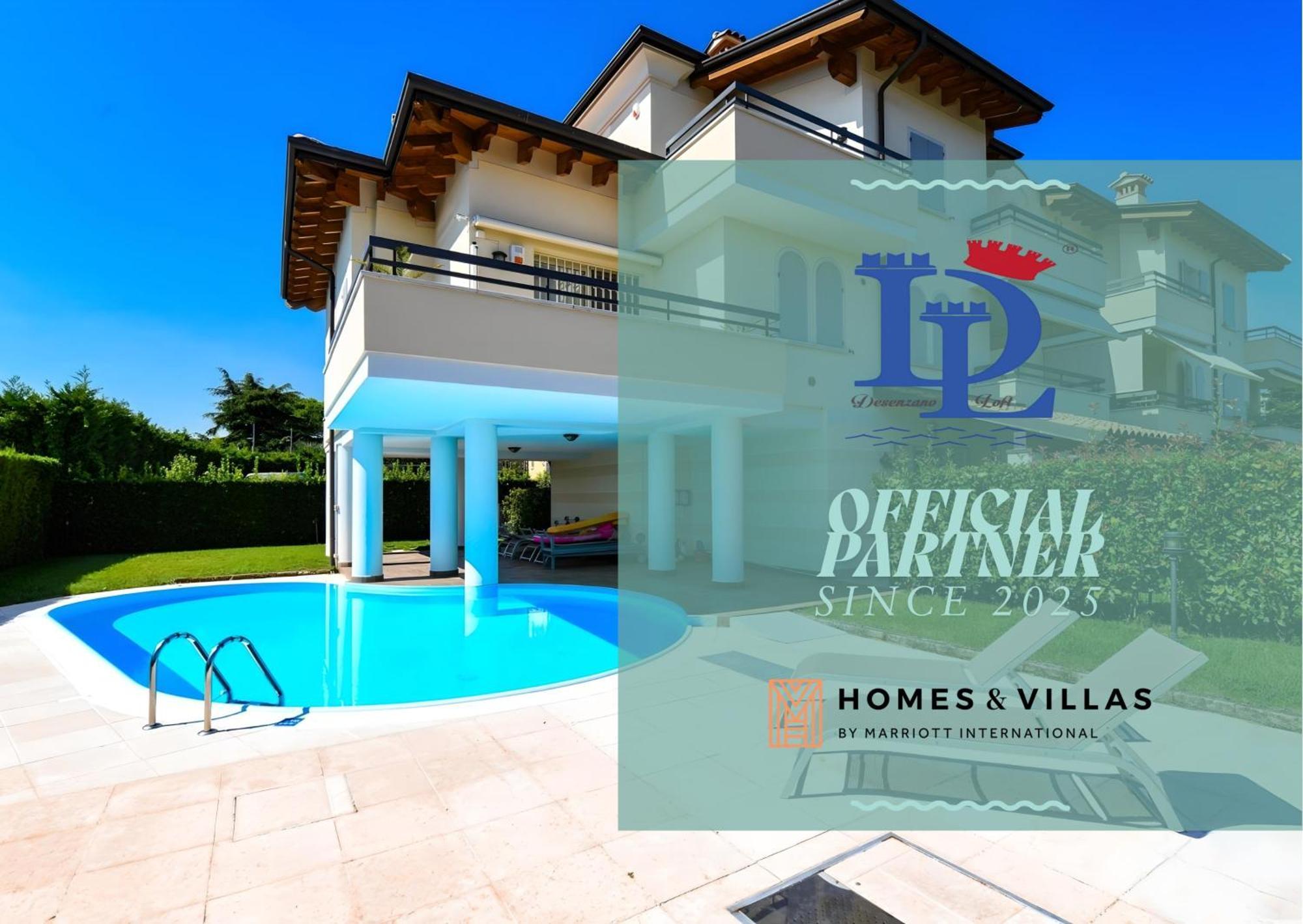 Desenzanoloft Official Partner Marriott Homes & Villas - Bea House, Sirmione With Private Garden And Share Pool ภายนอก รูปภาพ